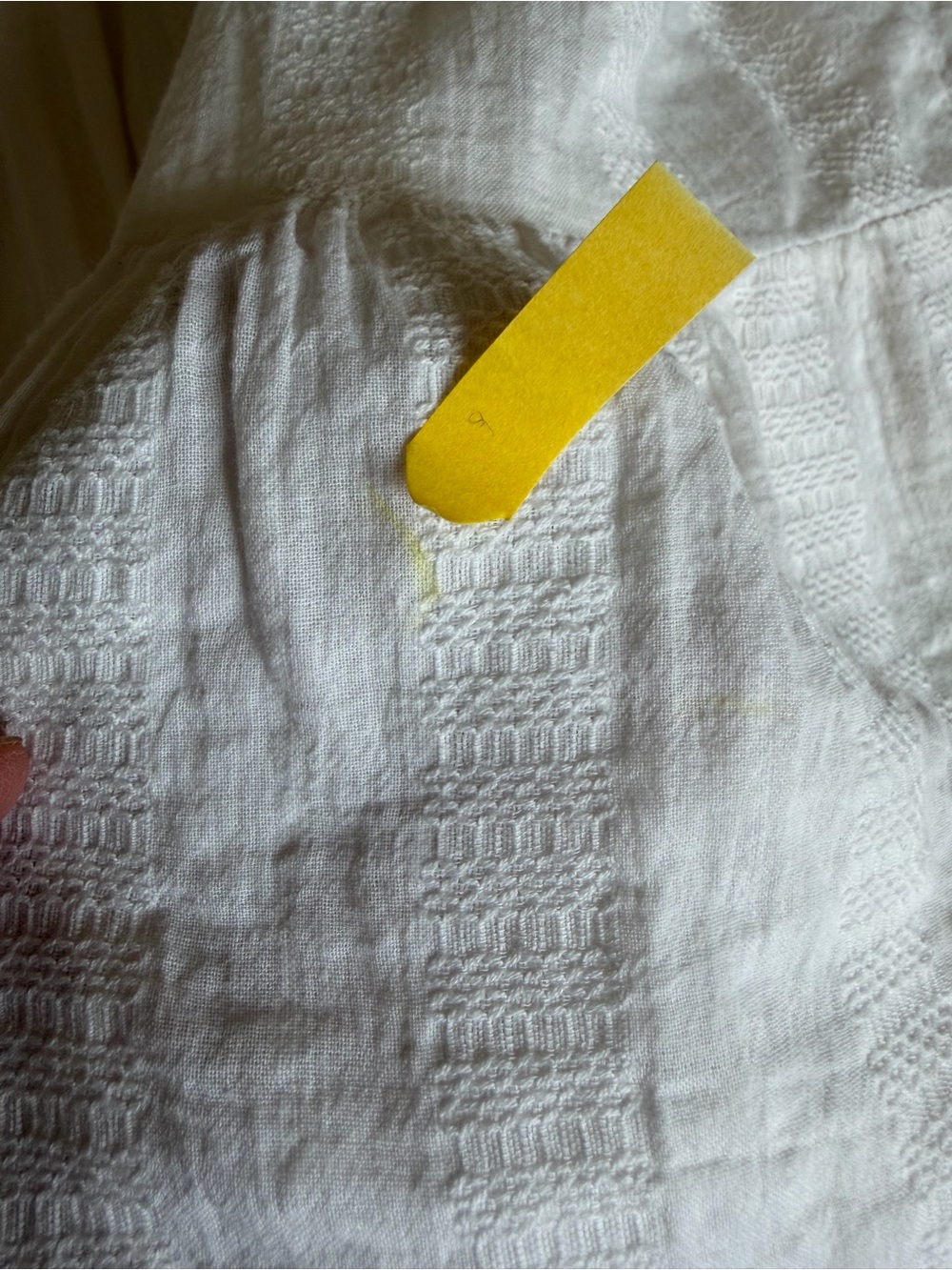 Unbranded White women’s Floral-Embroidered Dress with Tassel - Picture 12 of 14
